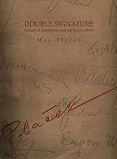 עטיפת הספר Double signature: portraits of personalities from the terezin ghetto מאת Max Placek