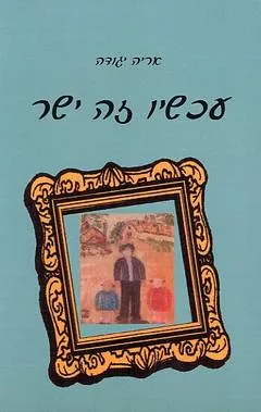 עטיפת הספר עכשיו זה ישר מאת אריה יגודה