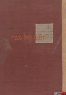 יומנו של נער (אסף עוגני, אחיו של ע. הלל)