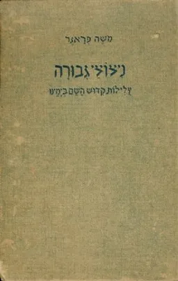 עטיפת הספר ניצוצי גבורה: עלילות קידוש השם בימינו מאת משה פראגר