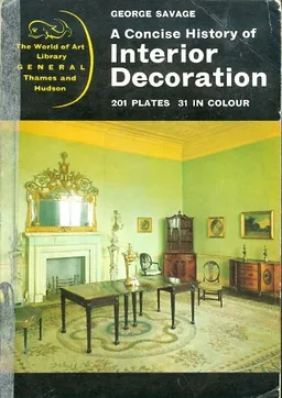 a concise history of interior decoration