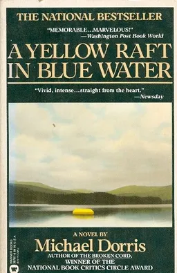 עטיפת הספר a yellow raft in blue water מאת michael doris