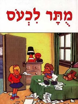 עטיפת הספר מותר לכעס מאת 