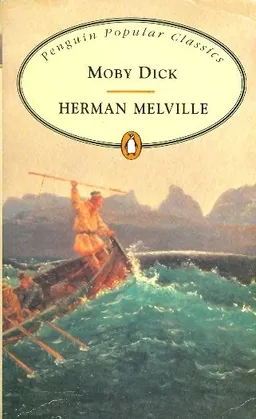 עטיפת הספר Moby dick מאת Herman Melville