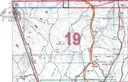 מפת סימון שבילים מנוילנת (19) מישורי פארן והנחלים