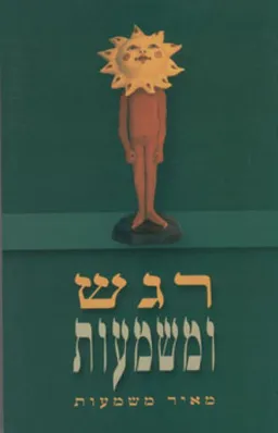 עטיפת הספר רגש ומשמעות מאת מאיר משמעות