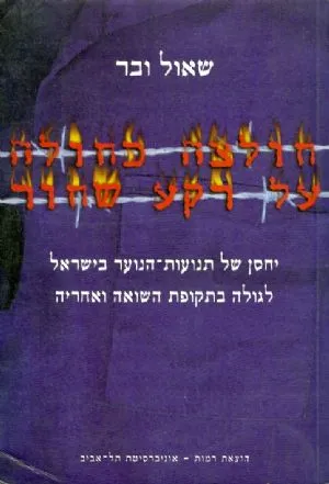 חולצה כחולה על רקע שחור : יחסן של תנועות-הנוער בישראל לגולה בתקופת השואה ואחריה