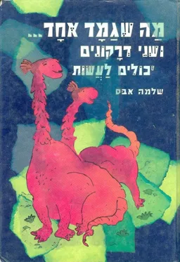 עטיפת הספר מה שגמד אחד ושני דרקונים יכולים לעשות מאת שלמה אבס