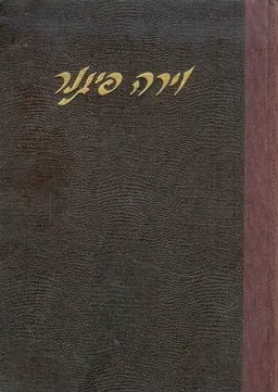 עטיפת הספר עמל חיים: כרך ראשון מאת וירה פיגנר