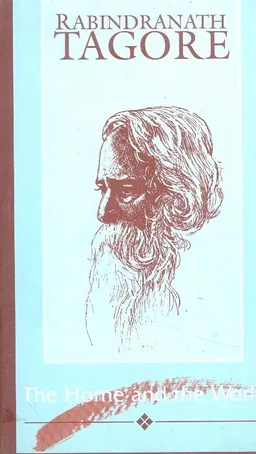 עטיפת הספר the home and the world מאת rabindranath tagore