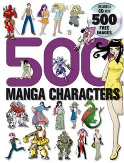 עטיפת הספר 500 Manga characters מאת 