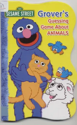 עטיפת הספר Elmo's guessing game abaut Animals מאת  