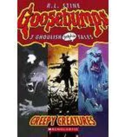 עטיפת הספר Goosebumps 3 ghoulish graphix tales מאת R.L. Stine