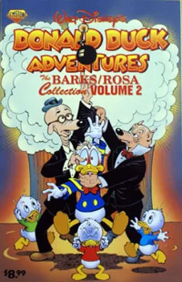 עטיפת הספר Donald duck adventures מאת Walt Disney