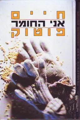 עטיפת הספר אני החומר מאת חיים פוטוק