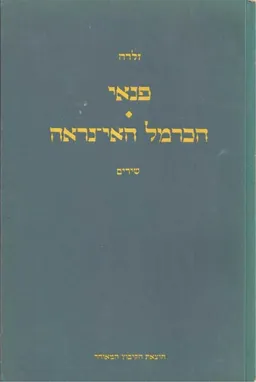 פנאי : הכרמל האי נראה