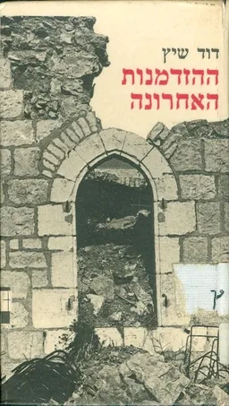 עטיפת הספר ההזדמנות האחרונה מאת דוד שיץ