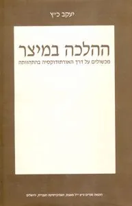 ההלכה במיצר