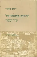 עיונים בלשונו של ש"י עגנון
