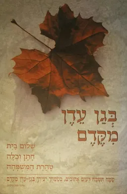 בגן עדן מקדם