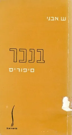 עטיפת הספר בנכר מאת ש. אבני