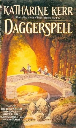 עטיפת הספר daggerspell מאת katherine kerr