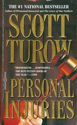 עטיפת הספר Personal injuries מאת Scott Turow