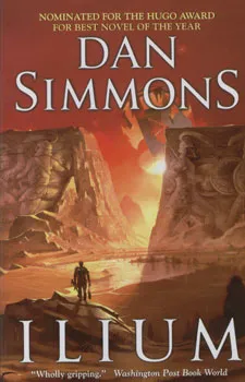 עטיפת הספר Ilium מאת Dan Simmons