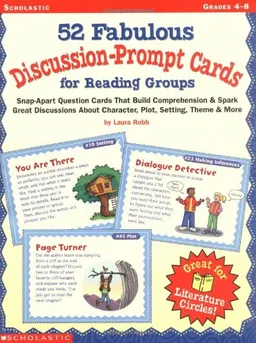 עטיפת הספר 50 Fabulous Discussion-Prompt Cards for Reading Groups מאת Laura Robb