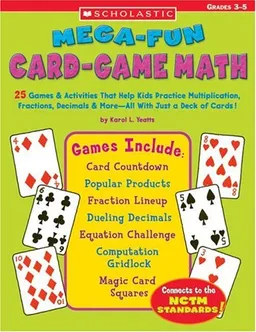 Mega-fun Card-game Math: grades 3-5
