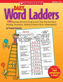 Daily Word Ladders: Grades 2-3