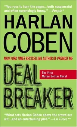 עטיפת הספר Deal Breaker (Myron Bolitar) מאת harlen coben