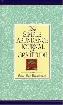 Simple Abundance Journal of Gratitude