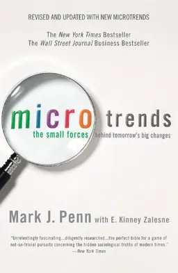 עטיפת הספר Microtrends: The Small Forces Behind Tomorrow's Big Changes מאת Mark Penn