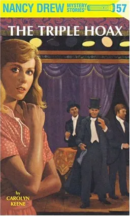 עטיפת הספר Nancy Drew 57: The Triple Hoax מאת Carolyn Keene