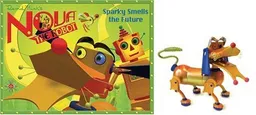 עטיפת הספר I Smell the Future: Book and Toy (Nova the Robot) מאת David Kirk