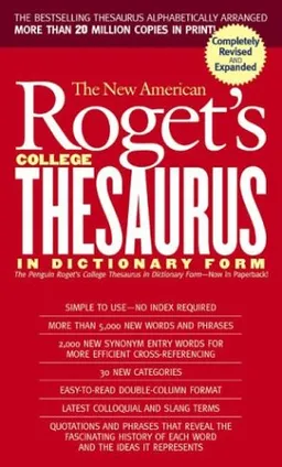 New American Roget's College Thesaurus in Dictionary Form (Revised & Updated) (Signet Reference)