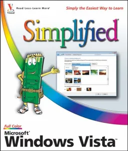 עטיפת הספר Microsoft Windows Vista Simplified מאת Paul McFedries