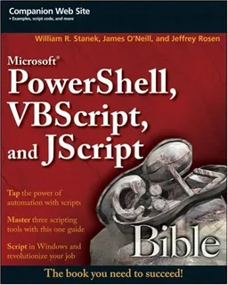 Microsoft PowerShell, VBScript & JScript Bible