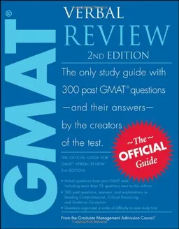 The Official Guide for GMAT Verbal Review, 2nd Edition