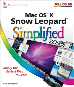 עטיפת הספר Mac OS X Snow Leopard Simplified מאת Paul McFedries