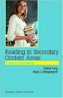 עטיפת הספר Reading in Secondary Content Areas: A Language-Based Pedagogy (Michigan Teacher Training) מאת Mary  J. Schleppegrell