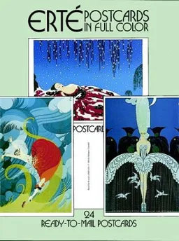 Erte Postcards in Full Color: 24 Ready-to-Mail Postcards (Card Books)