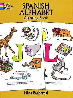Spanish Alphabet Coloring Book (Dover Coloring Book)