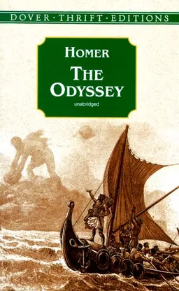 עטיפת הספר The Odyssey (Dover Thrift Editions) מאת Homer