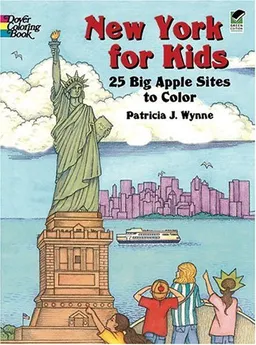 New York for Kids: 25 Big Apple Sites to Color (Dover Pictorial Archives)