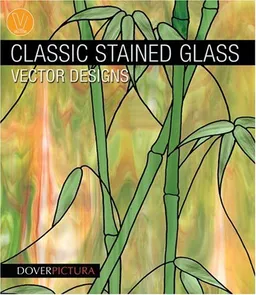 Classic Stained Glass Vector Designs (Dover Pictura Vector Designs)