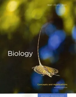 Biology: Concepts and Applications without Physiology (Thomson Advantage Books)