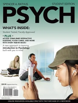PSYCH (with Review Cards and Printed Access Card)