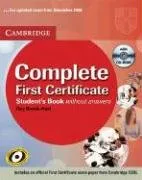 Complete First Certificate Student's Book with CD-ROM